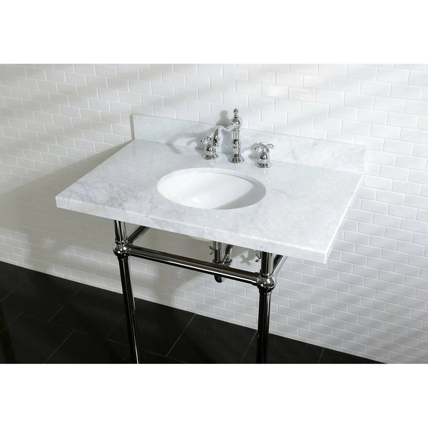 Hot French Country 3-Hole 8-Inch Widespread Bathroom Faucet 8" Widespread