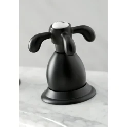 Hot French Country 3-Hole 8-Inch Widespread Bathroom Faucet 8