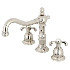Hot French Country 3-Hole 8-Inch Widespread Bathroom Faucet 8