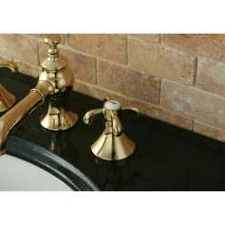 Online French Country 8-Inch Widespread 3-Hole Bathroom Faucet 8