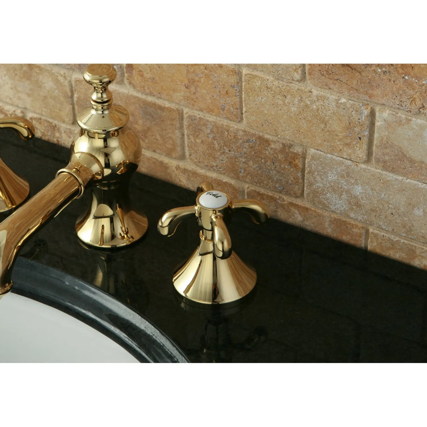 Online French Country 8-Inch Widespread 3-Hole Bathroom Faucet 8" Widespread