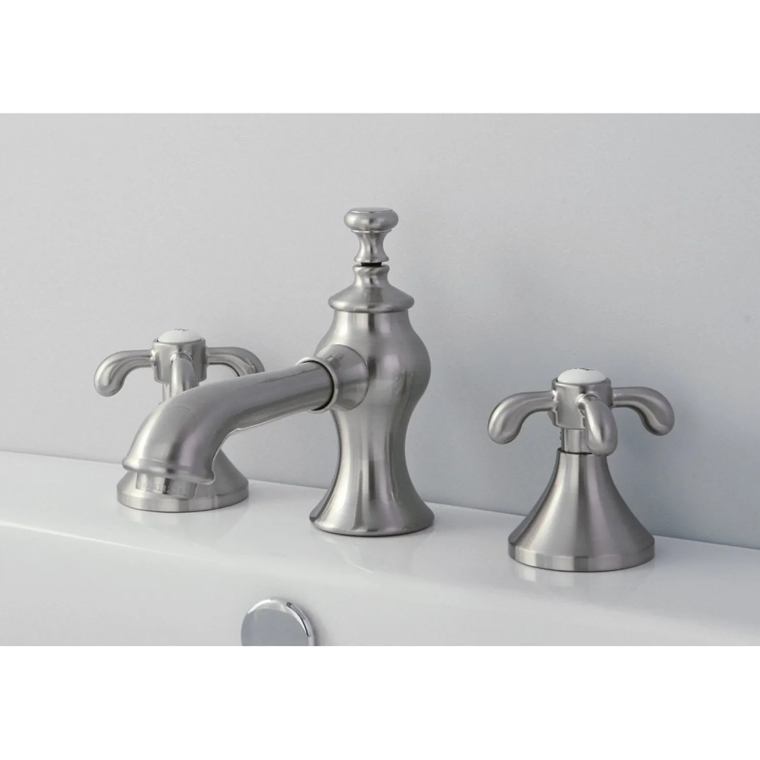 Online French Country 8-Inch Widespread 3-Hole Bathroom Faucet 8" Widespread