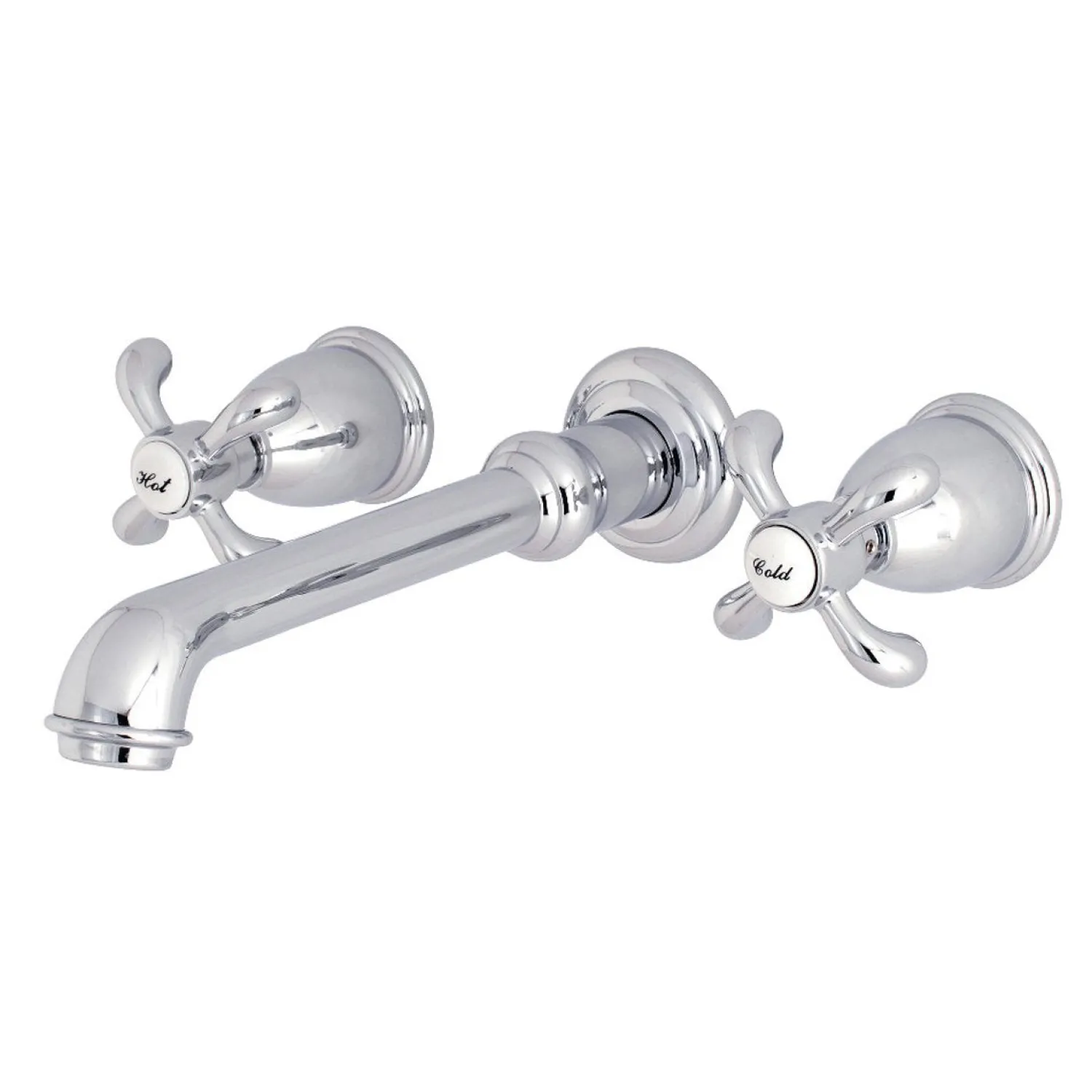 Outlet French Country 2-Handle Wall Mount Roman Tub Faucet Tub Faucets