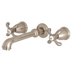 Outlet French Country 2-Handle Wall Mount Roman Tub Faucet Tub Faucets