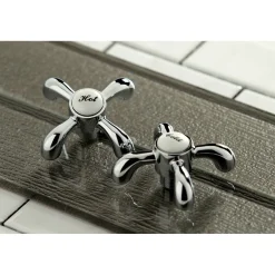 Outlet French Country 2-Handle Wall Mount Roman Tub Faucet Tub Faucets