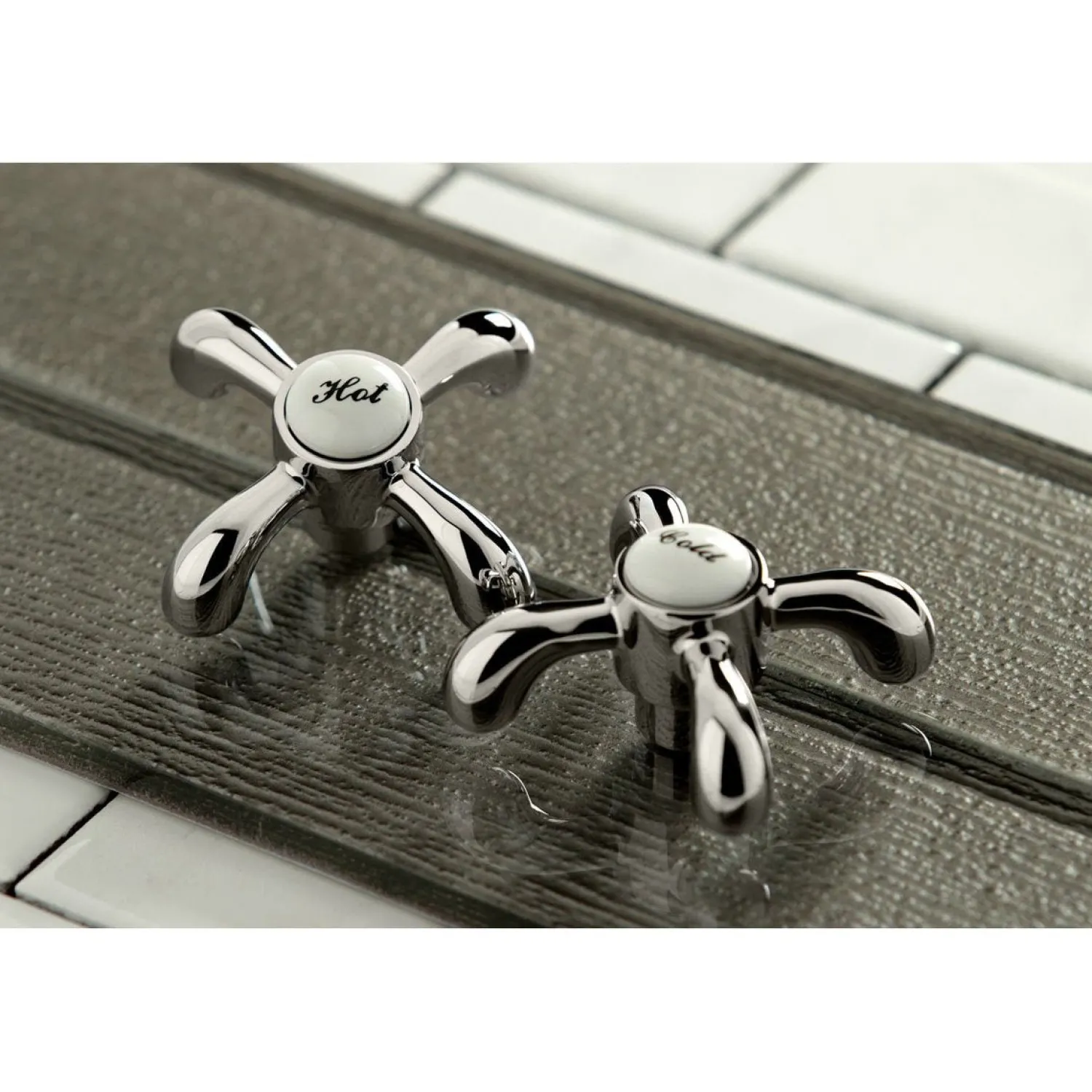 Outlet French Country 2-Handle Wall Mount Roman Tub Faucet Tub Faucets