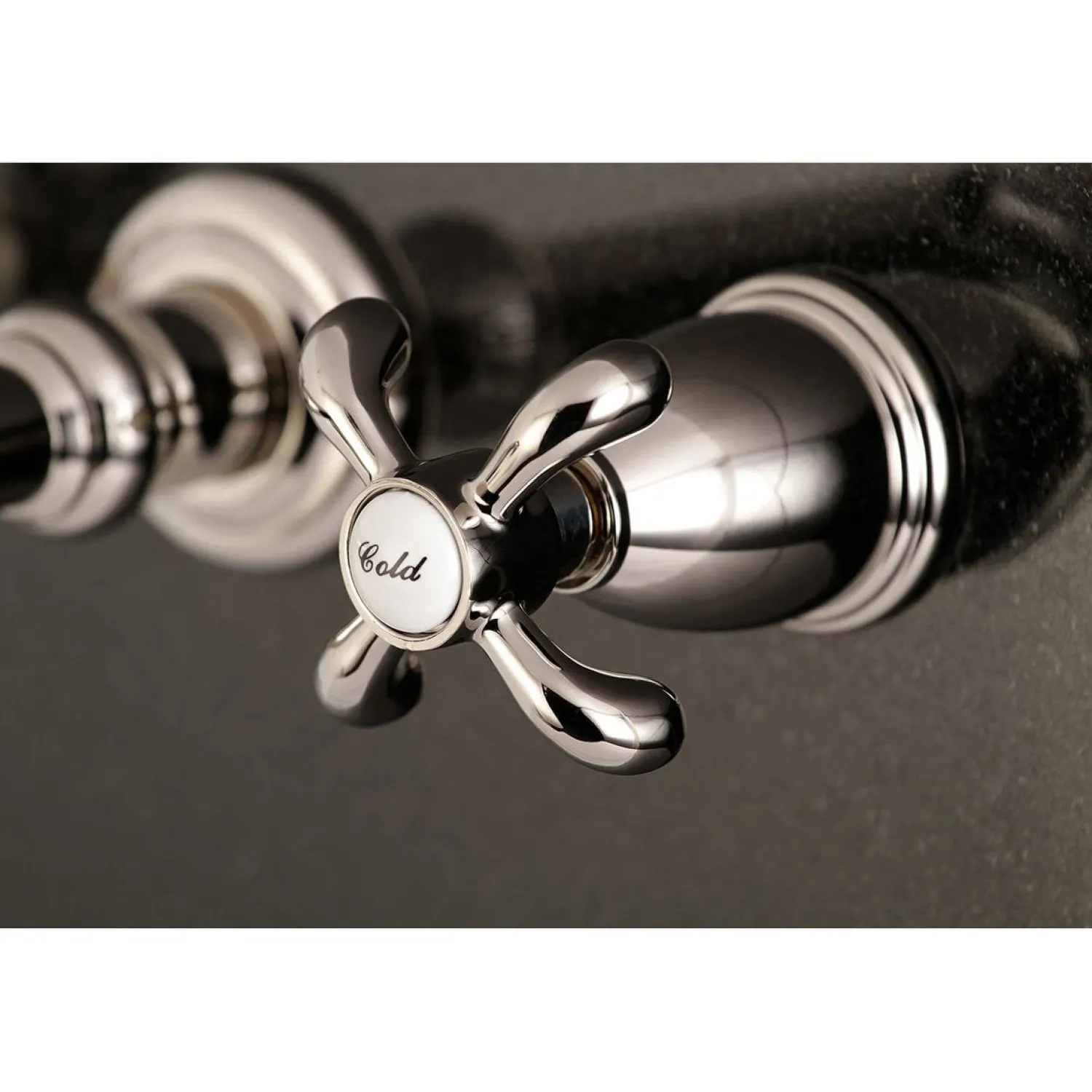 Outlet French Country 2-Handle Wall Mount Roman Tub Faucet Tub Faucets