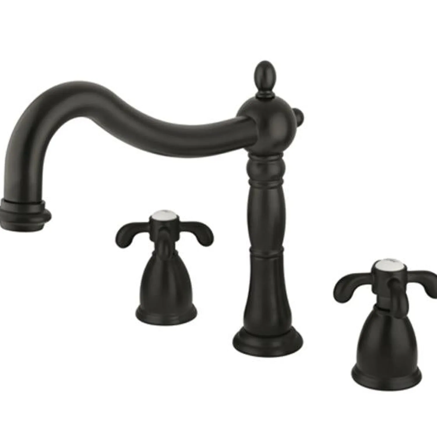Clearance French Country Two Handle Roman Tub Filler Tub Faucets