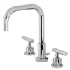 Online FSC893XCML-P Manhattan Widespread Bathroom Faucet with Brass Pop-Up 8" Widespread