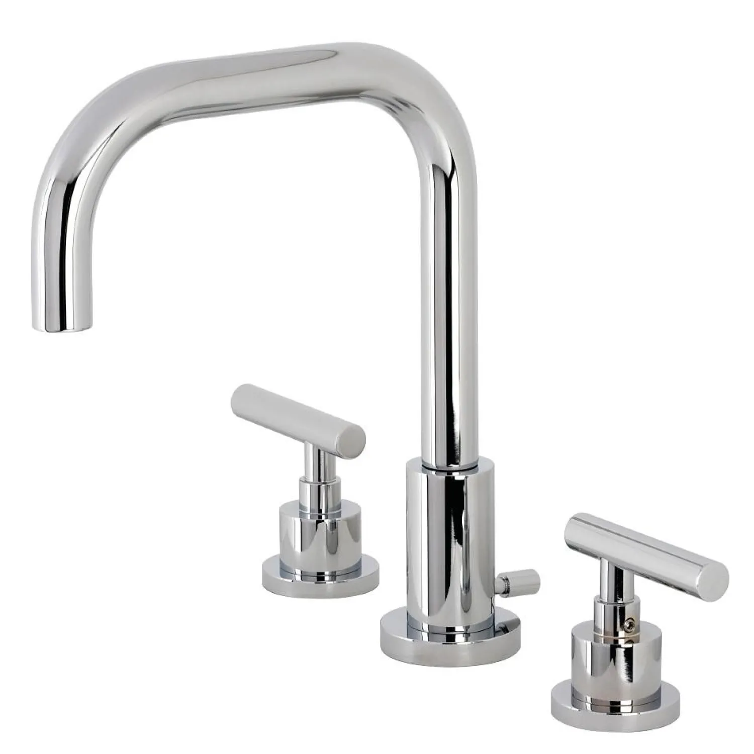 Online FSC893XCML-P Manhattan Widespread Bathroom Faucet with Brass Pop-Up 8" Widespread
