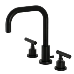 Online FSC893XCML-P Manhattan Widespread Bathroom Faucet with Brass Pop-Up 8