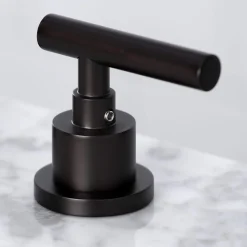 Online FSC893XCML-P Manhattan Widespread Bathroom Faucet with Brass Pop-Up 8