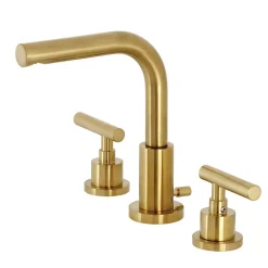 New FSC895XCML-P Manhattan Widespread Bathroom Faucet with Brass Pop-Up 8