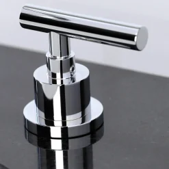 New FSC895XCML-P Manhattan Widespread Bathroom Faucet with Brass Pop-Up 8