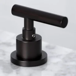 New FSC895XCML-P Manhattan Widespread Bathroom Faucet with Brass Pop-Up 8