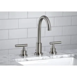 Outlet FSC892XCML-P Manhattan Widespread Bathroom Faucet with Brass Pop-Up 8