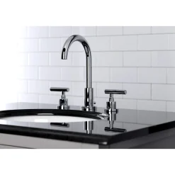 Outlet FSC892XCML-P Manhattan Widespread Bathroom Faucet with Brass Pop-Up 8