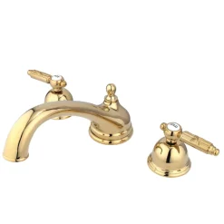 Best Georgian Deck Mount Roman Tub Filler Tub Faucets