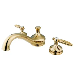 Georgian Deck Mount 3-Hole Roman Tub Filler Tub Faucets