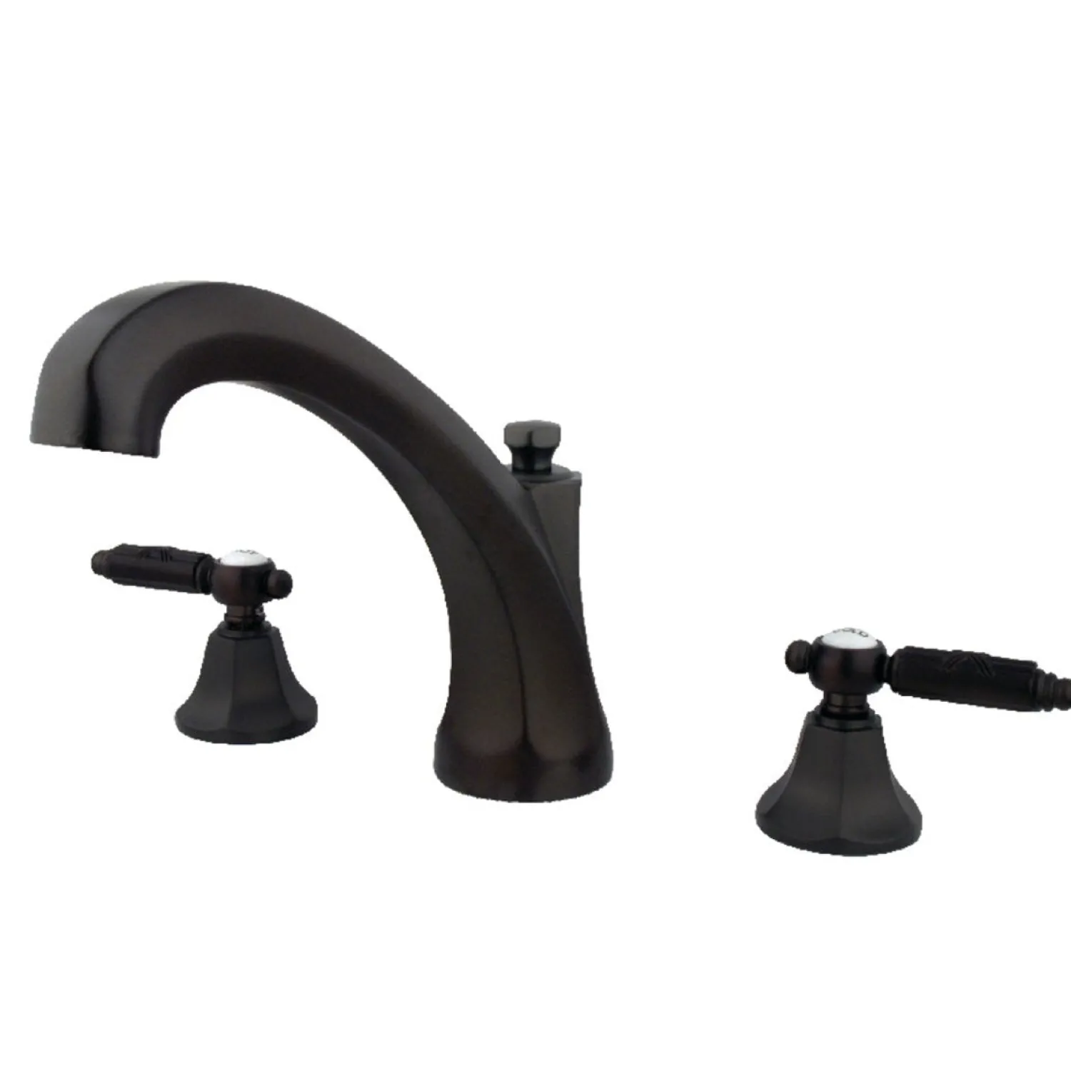 Outlet Georgian 3-Hole Roman Tub Filler Tub Faucets