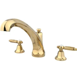 Outlet Georgian 3-Hole Roman Tub Filler Tub Faucets