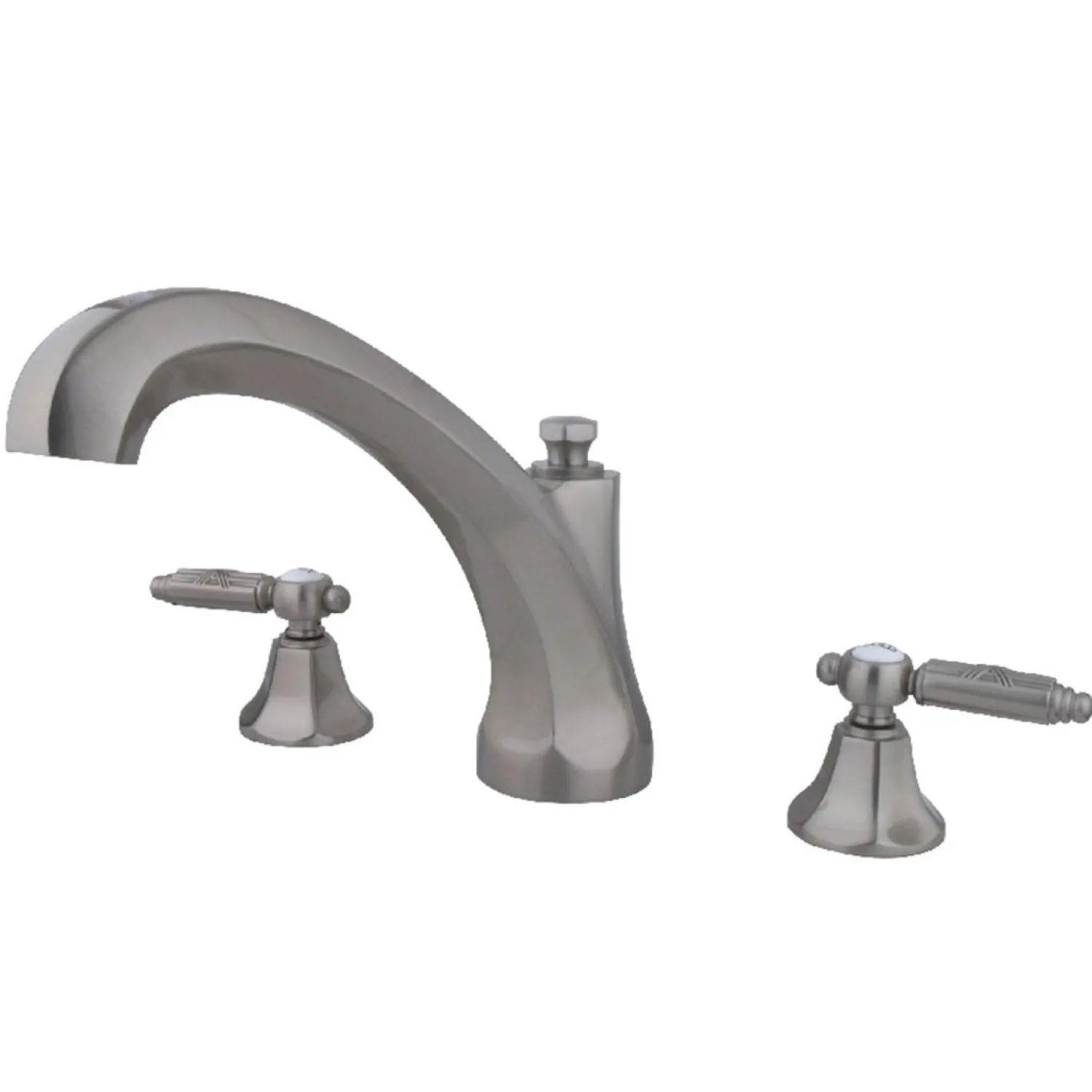 Outlet Georgian 3-Hole Roman Tub Filler Tub Faucets