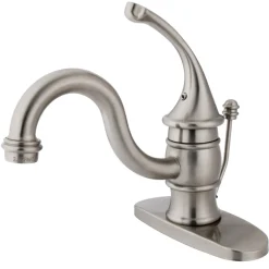Online Georgian 4-Inch Centerset Single-Handle Bathroom Faucet Single Hole|4" Center Set