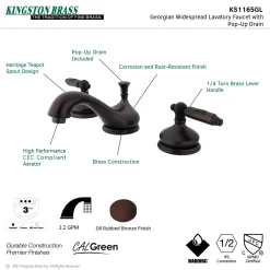Clearance Georgian 8-Inch Widespread Bathroom Faucet 8