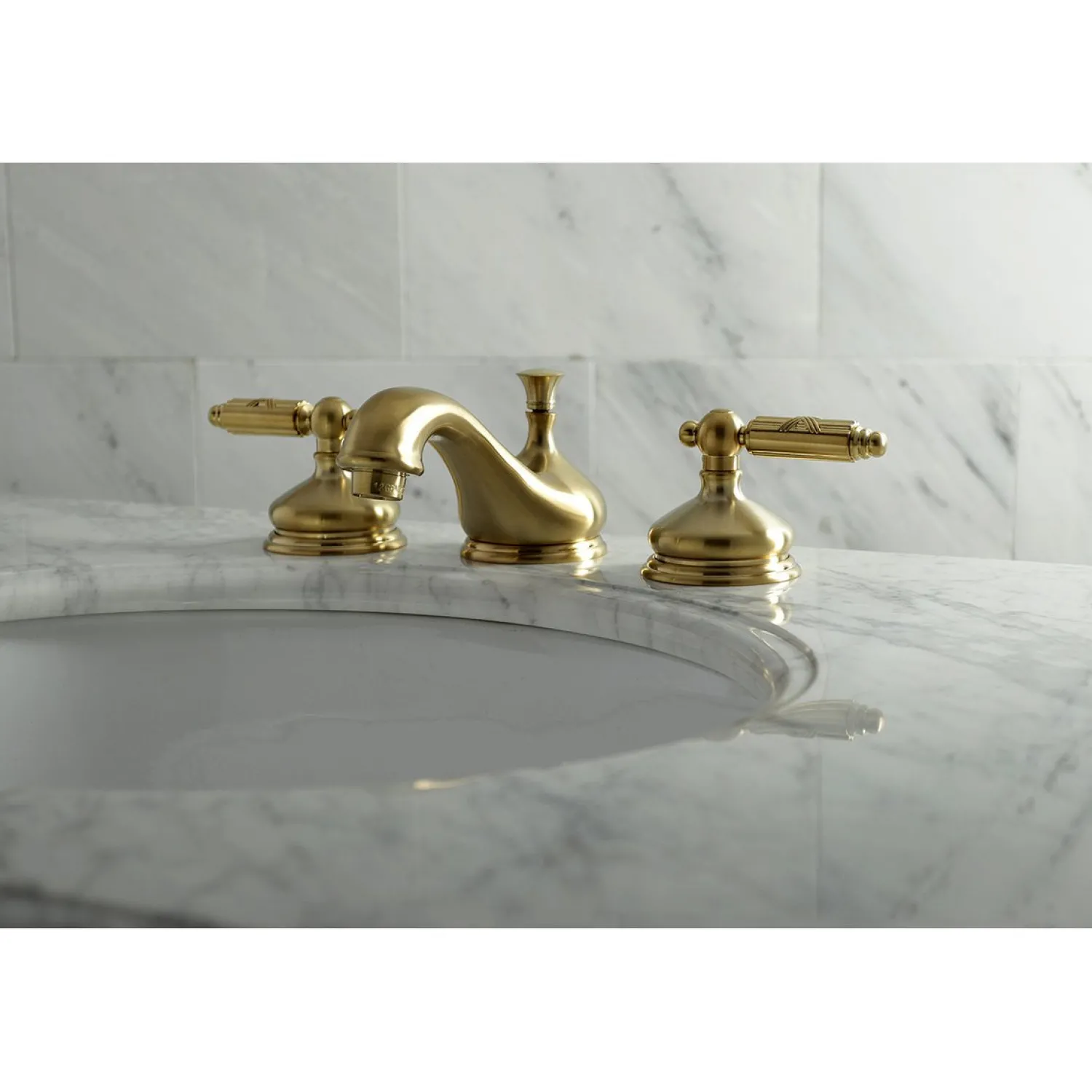 Clearance Georgian 8-Inch Widespread Bathroom Faucet 8" Widespread