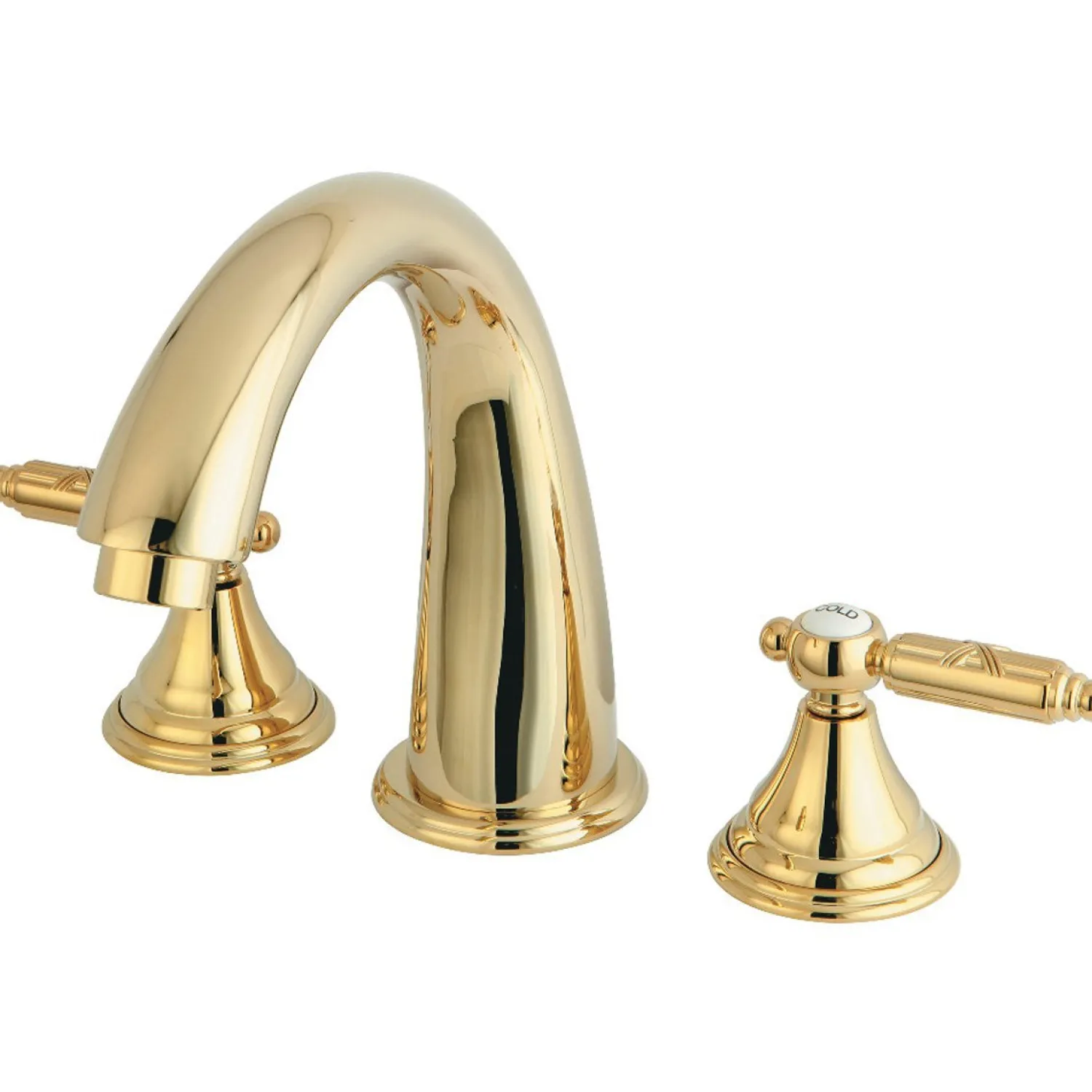 Georgian Three-Hole Roman Tub Filler Tub Faucets