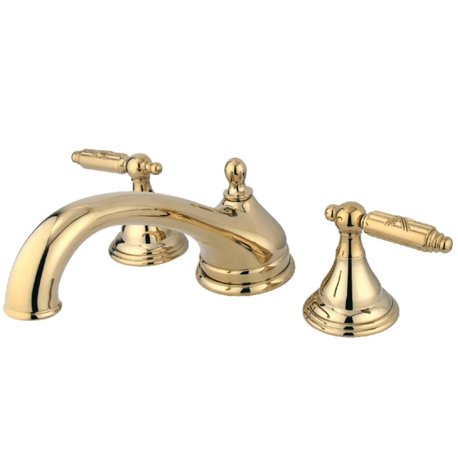 New Georgian Three Holes Roman Tub Filler Tub Faucets