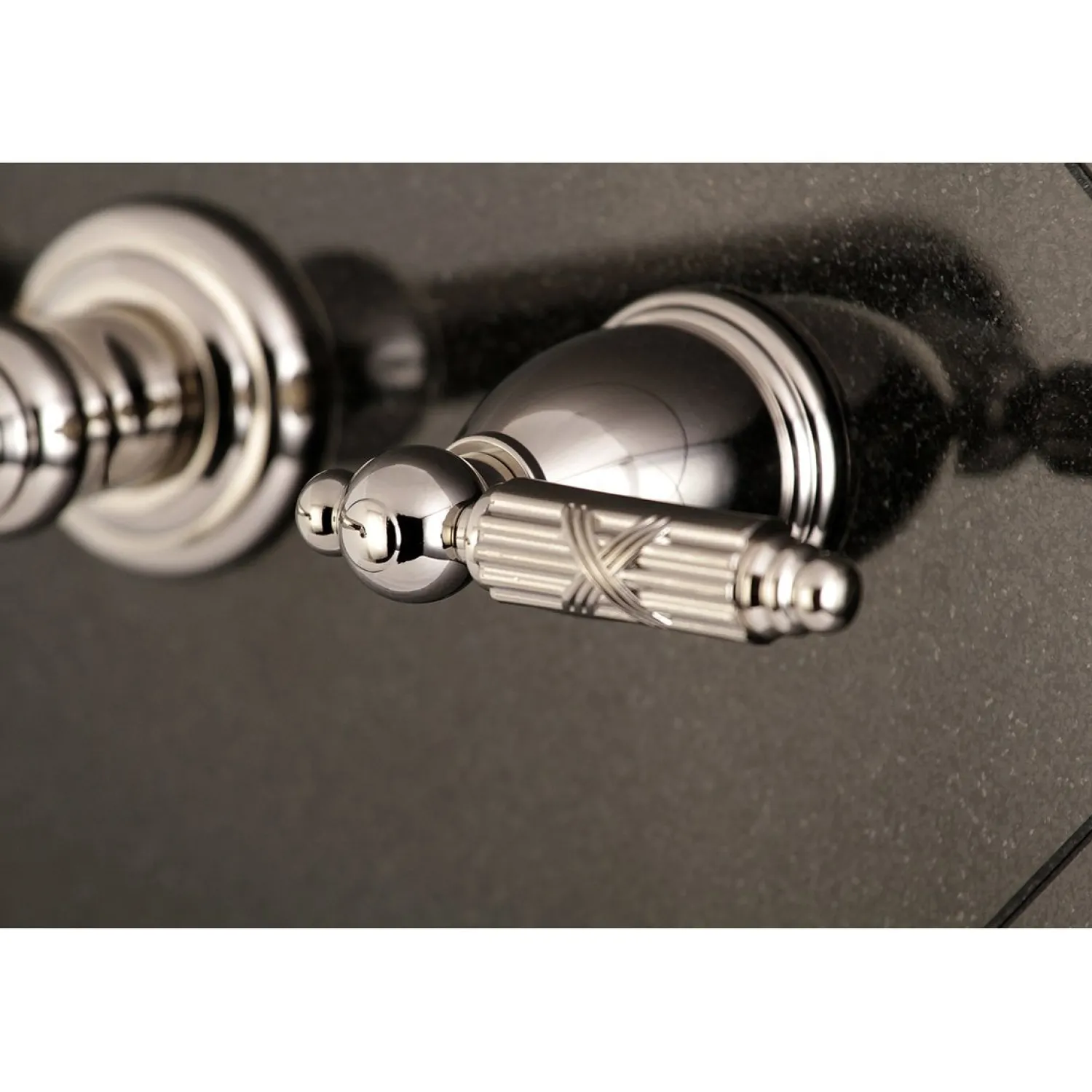 Discount Georgian Two-Handle Wall Mount Bathroom Faucet Wall Mount