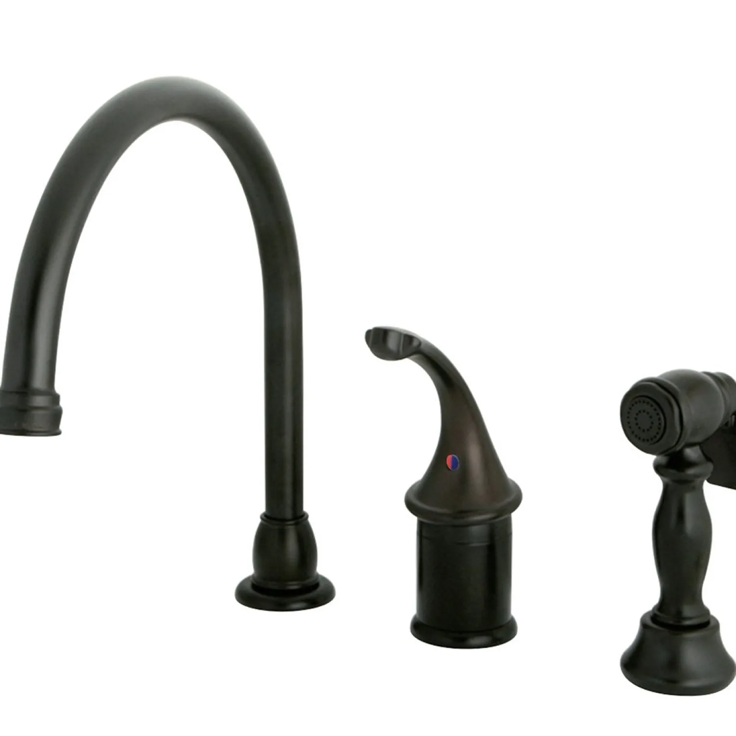 New Georgian Widespread Kitchen Faucet Widespread Kitchen Faucets|Faucets With Side Spray