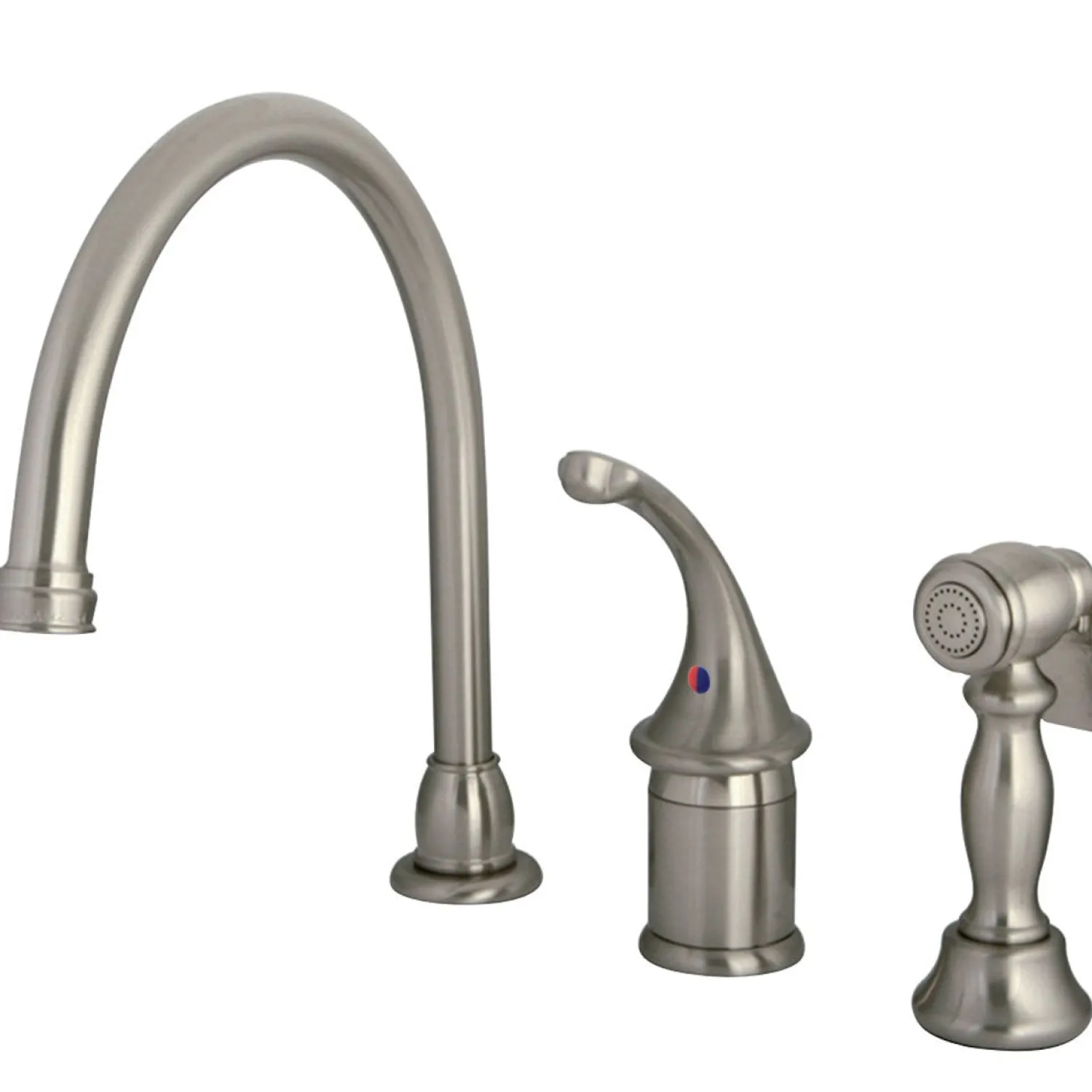 New Georgian Widespread Kitchen Faucet Widespread Kitchen Faucets|Faucets With Side Spray