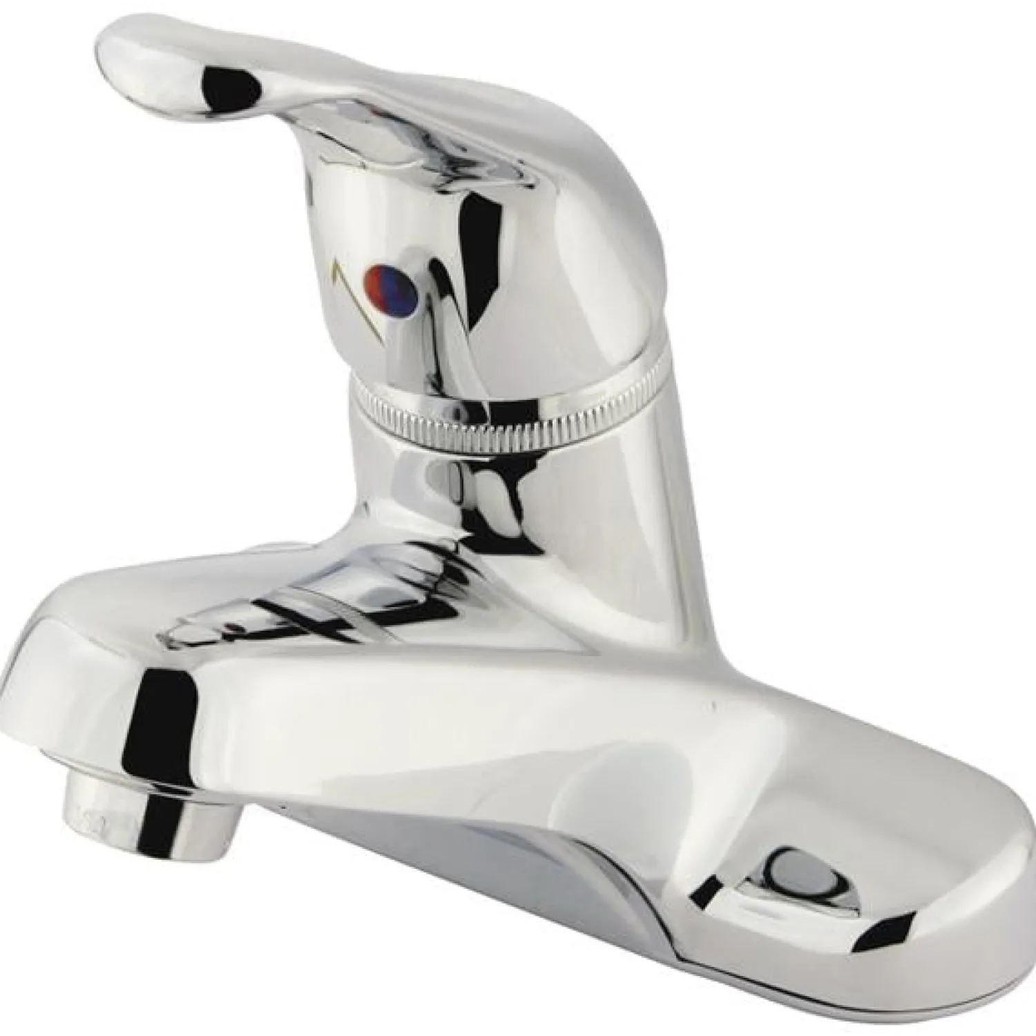 Hot GKB511LP Water Saving Wyndham Centerset Lavatory Faucet with Single Loop Handle in Chrome 4" Center Set