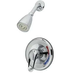 Hot GKB691SO Water Saving Chatham Shower Faucet with 1.5GPM Showerhead and Single Loop Handle in Chrome Shower Heads
