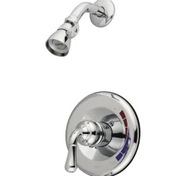 Outlet GKB631SO Water Saving Magellan Shower Combination with 1.5GPM Water Savings Showerhead in Chrome Shower Heads