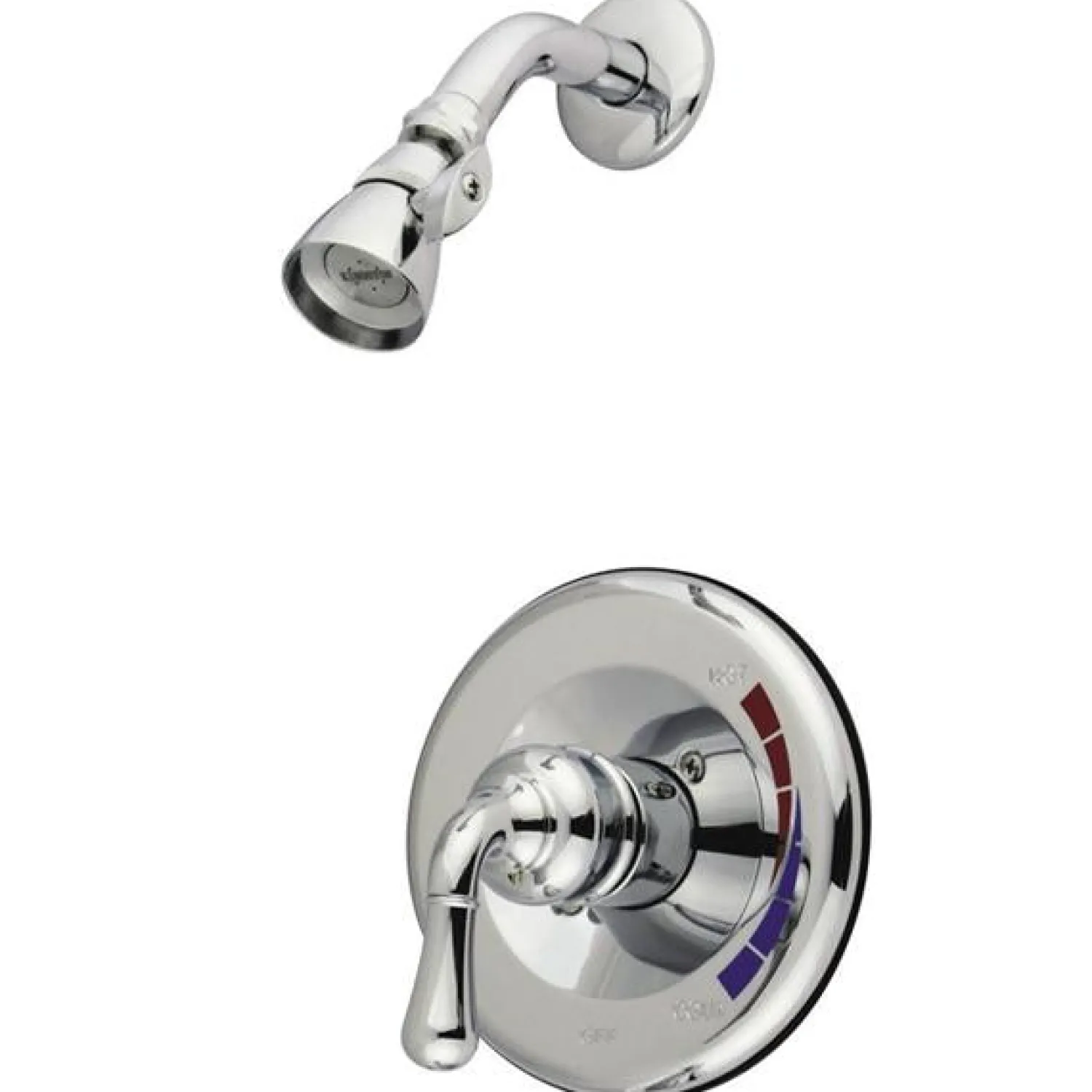 Outlet GKB631SO Water Saving Magellan Shower Combination with 1.5GPM Water Savings Showerhead in Chrome Shower Heads