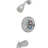 Online GKB681T Water Saving Chatham Tub and Shower Faucet Trim Only with Single Acrylic Handle in Chrome Tub & Shower Sets