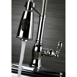 Hot Gourmetier American Classic Single-Handle Pre-Rinse Kitchen Faucet Commercial Style Faucets