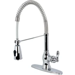 Hot Gourmetier American Classic Single-Handle Pre-Rinse Kitchen Faucet Commercial Style Faucets