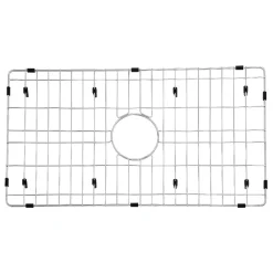 Outlet Gourmetier Arcticstone 26"X14" Kitchen Sink Grid in Brushed Bottom Grids