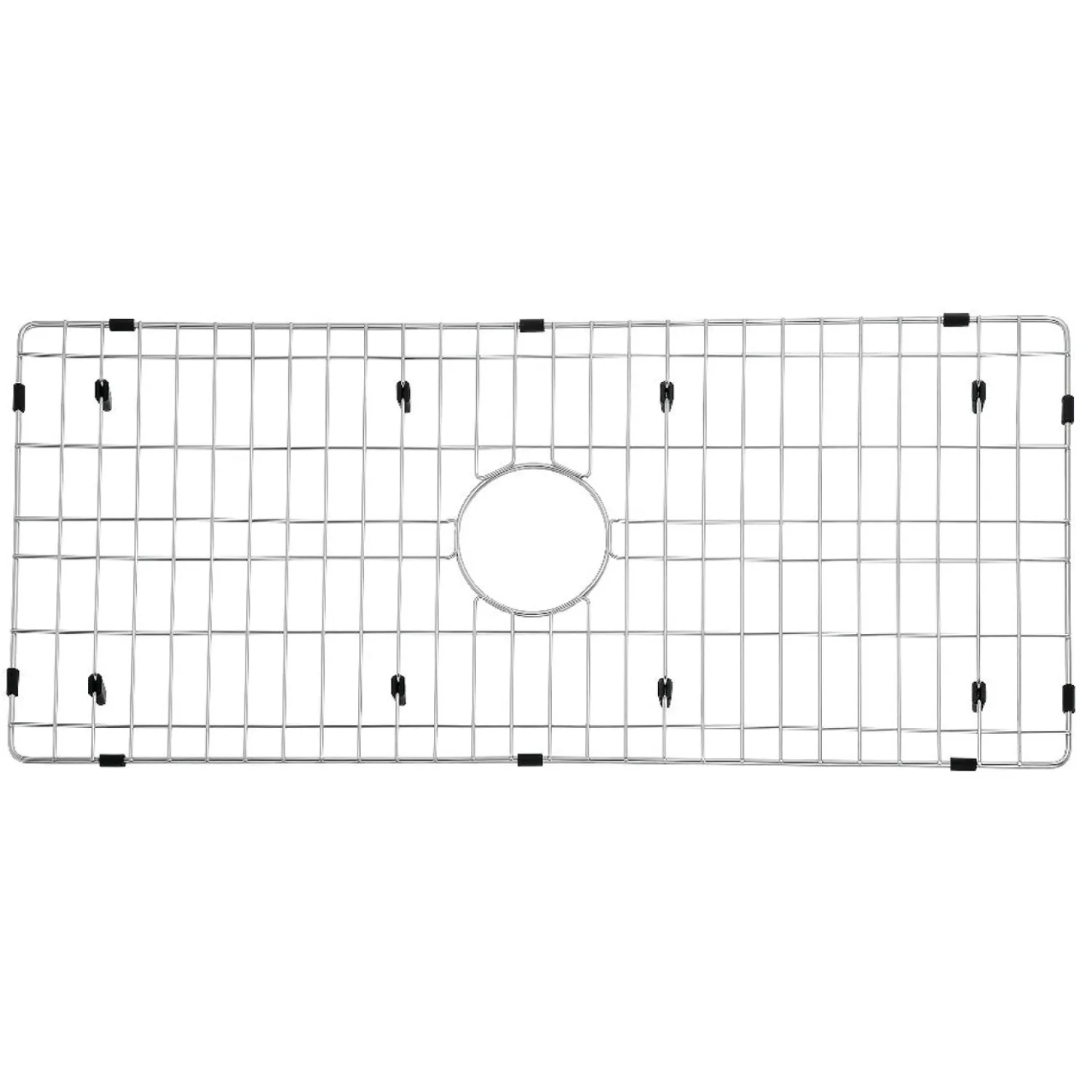 Discount Gourmetier Arcticstone 32"X14" Kitchen Sink Grid in Brushed Bottom Grids