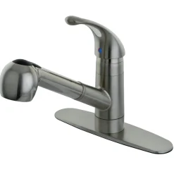 Best Gourmetier Century Single-Handle Kitchen Faucet with Pull-Out Sprayer Single Hole
