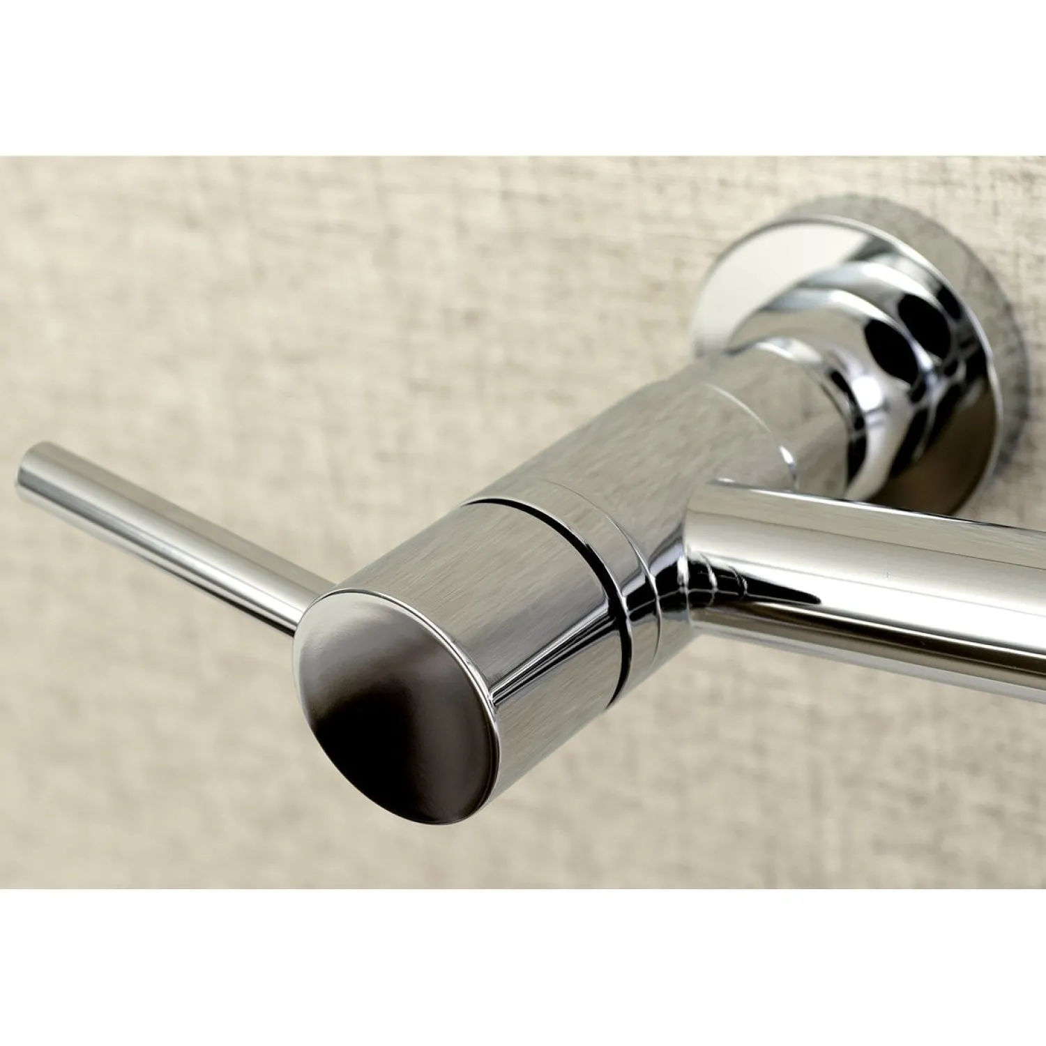 Hot Gourmetier Concord 2-Handle 2-Hole Wall Mount Pull-Down Kitchen Faucet Wall Mounted Kitchen Faucets