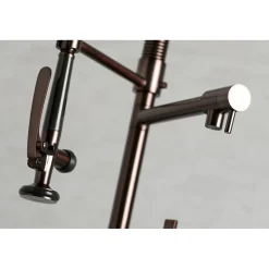 Sale Gourmetier Continental Single Hole Single-Handle Pre-Rinse Kitchen Faucet Single Hole