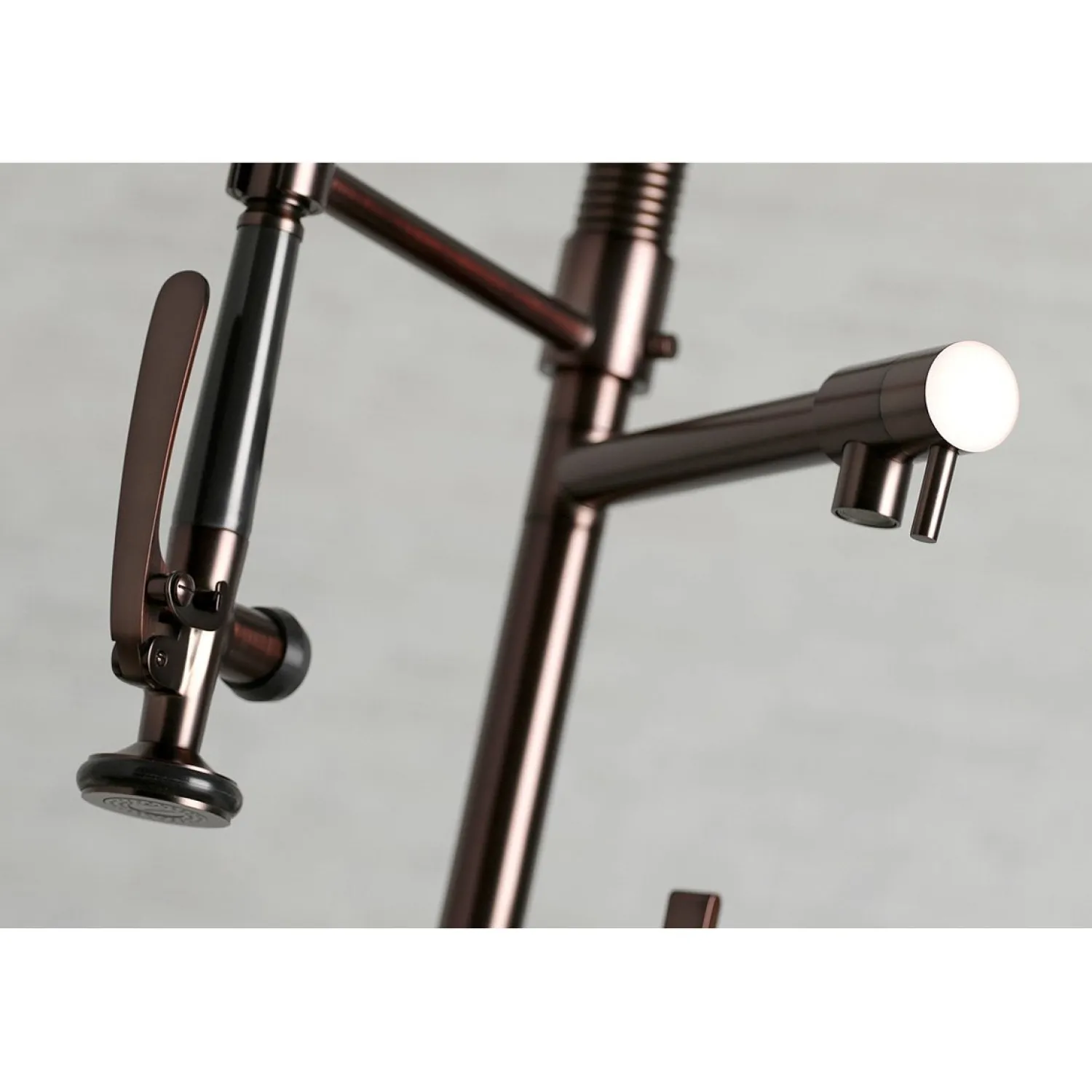 Sale Gourmetier Continental Single Hole Single-Handle Pre-Rinse Kitchen Faucet Single Hole