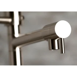Sale Gourmetier Continental Single Hole Single-Handle Pre-Rinse Kitchen Faucet Single Hole