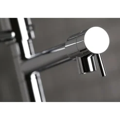 Sale Gourmetier Continental Single Hole Single-Handle Pre-Rinse Kitchen Faucet Single Hole