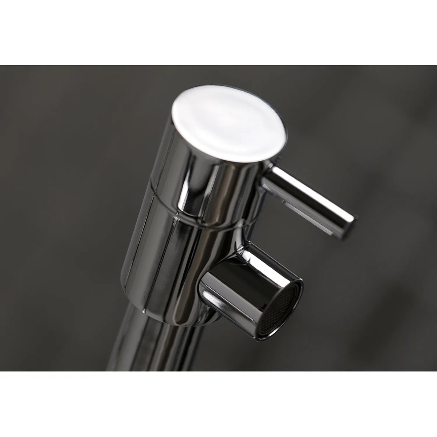 Sale Gourmetier Continental Single Hole Single-Handle Pre-Rinse Kitchen Faucet Single Hole